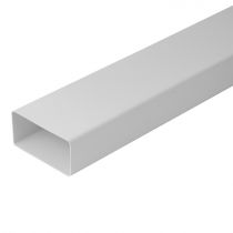 Tub rectangular PVC, 110x55mm, L 500mm K